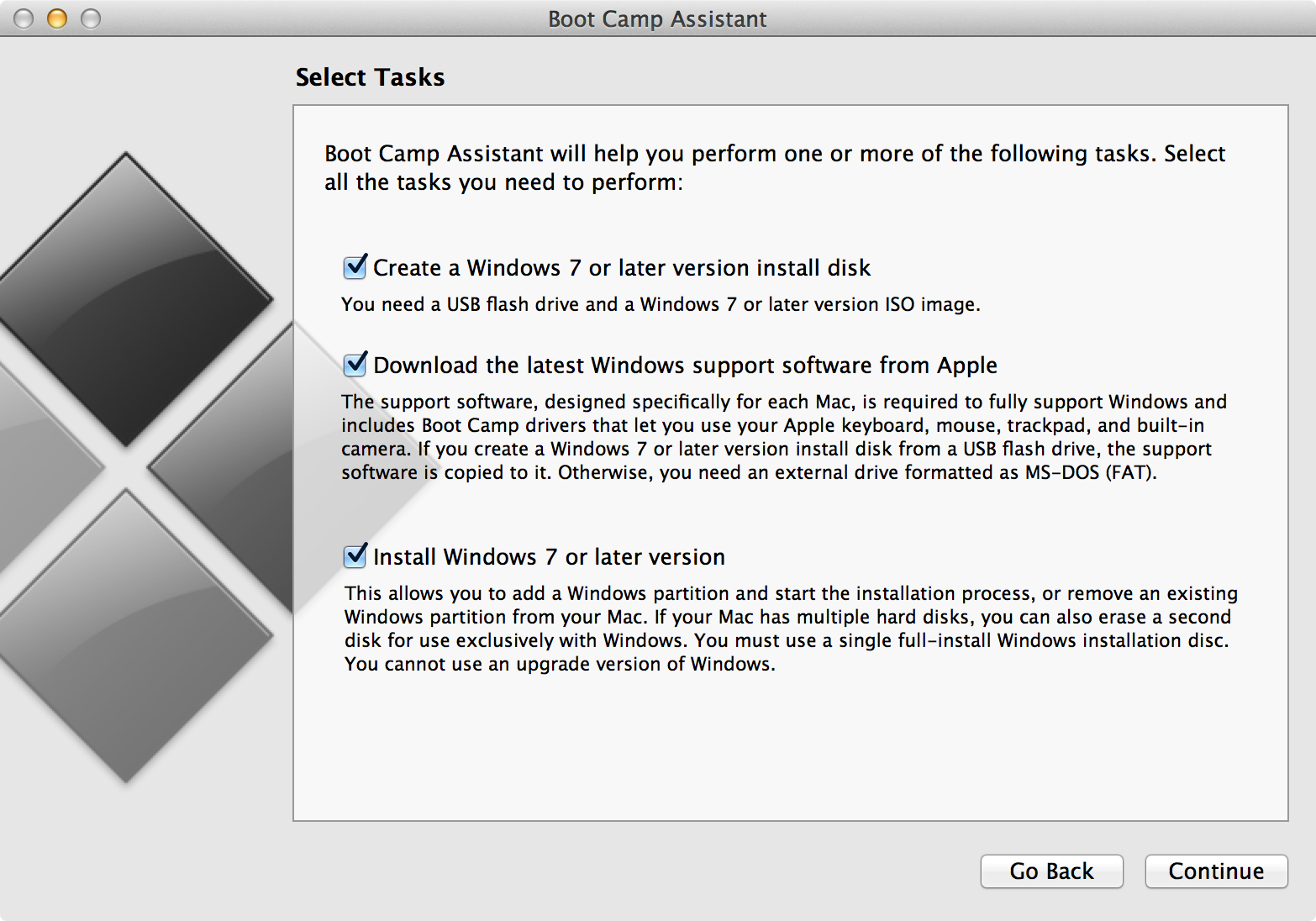 Boot camp free download for mac os x windows 7